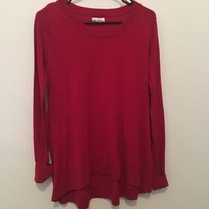 Red Long Sweater